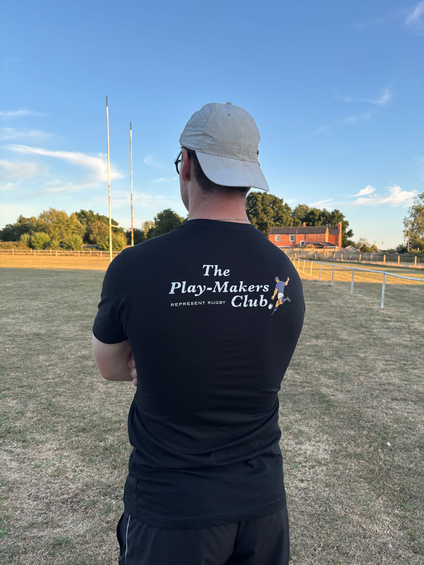 The Black Play-Maker Club Tee