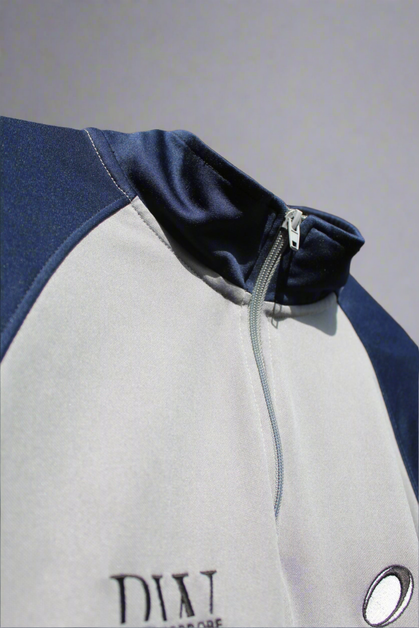 Space Blue & Grey Quarter-Zip