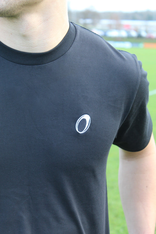The Just Ball Tee Black/silver