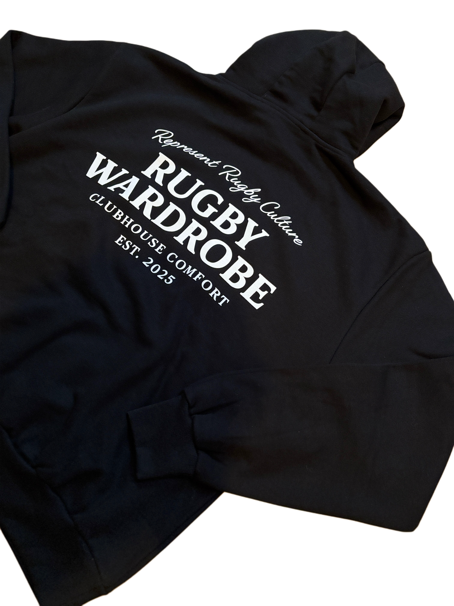 Represent Rugby Ultra heavy hoodie (Deep Black)