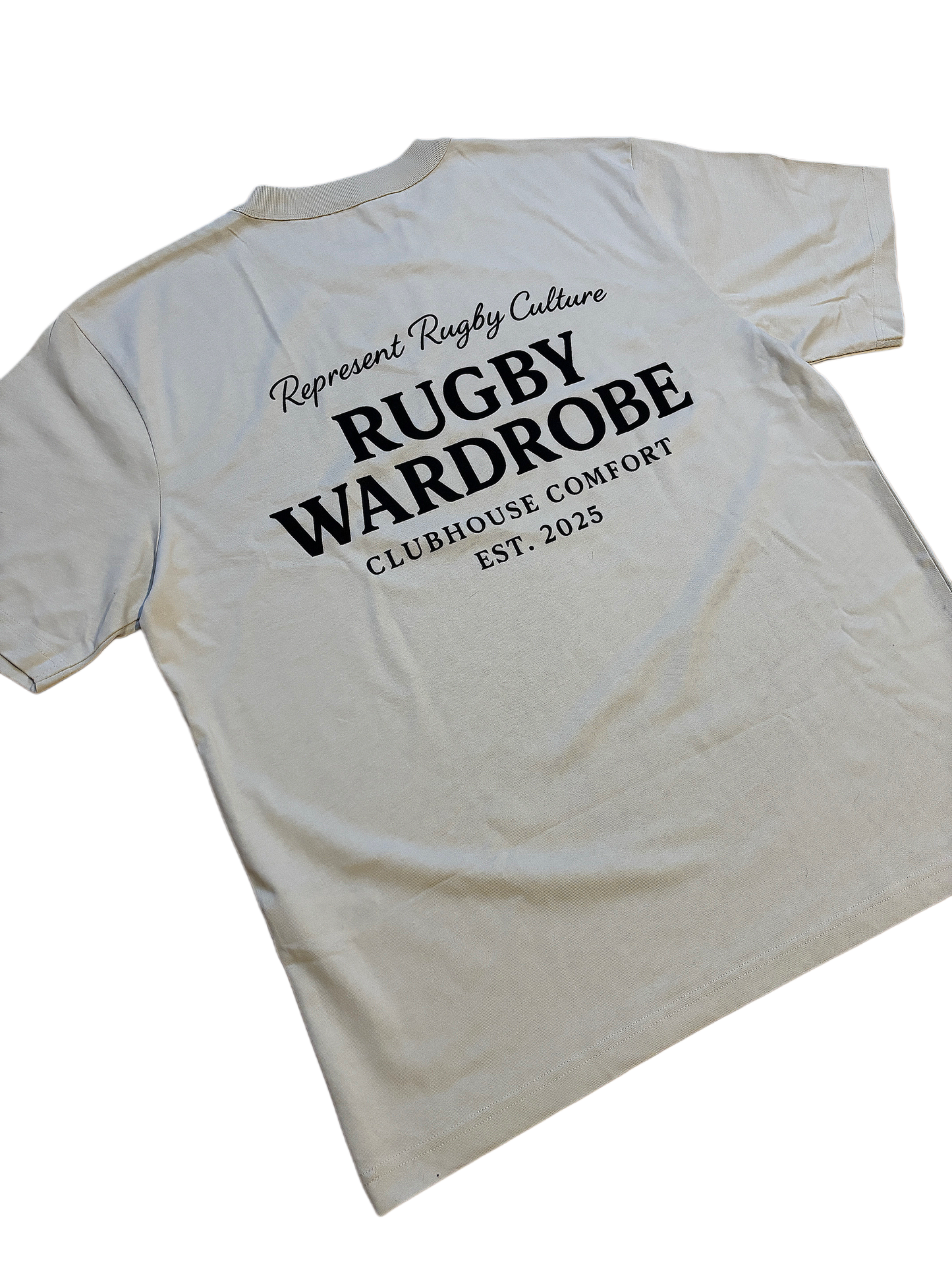 Classic Represent Rugby Tee (Stone)