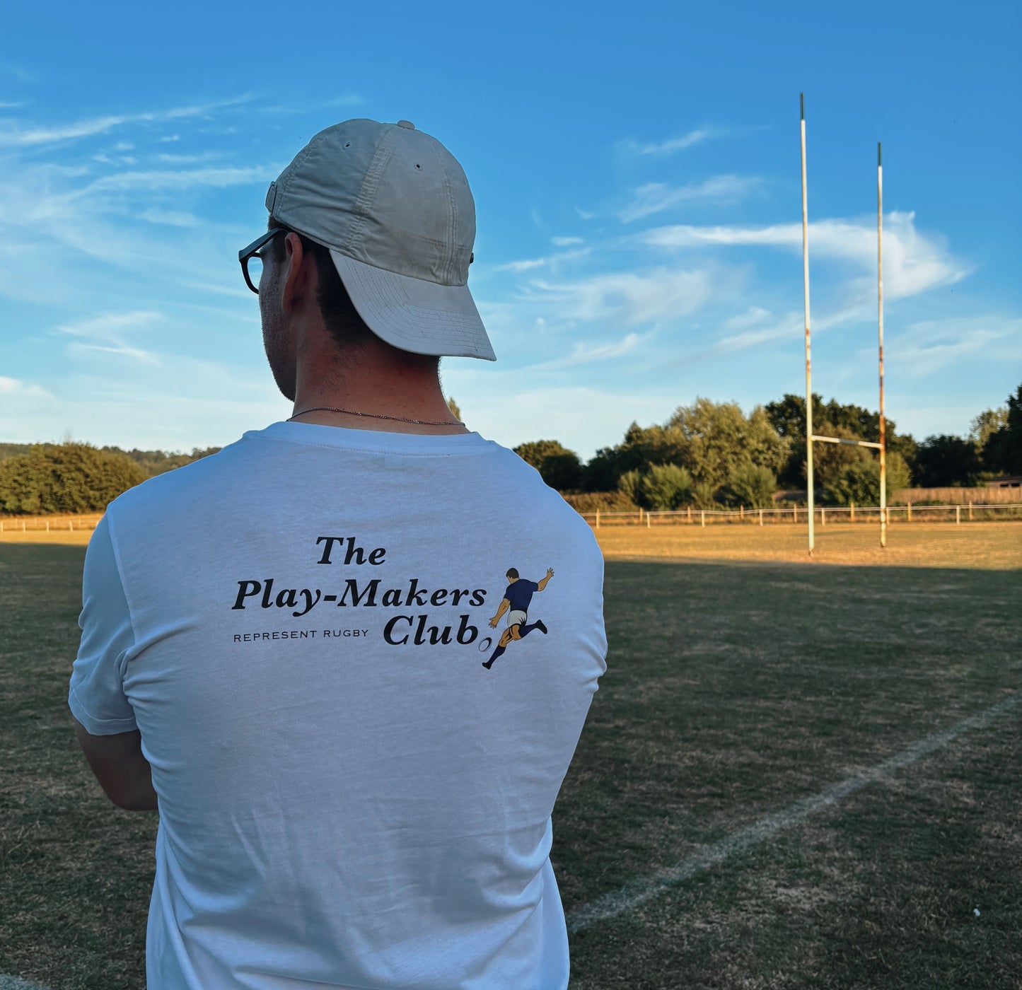 The White Play-Maker Club Tee