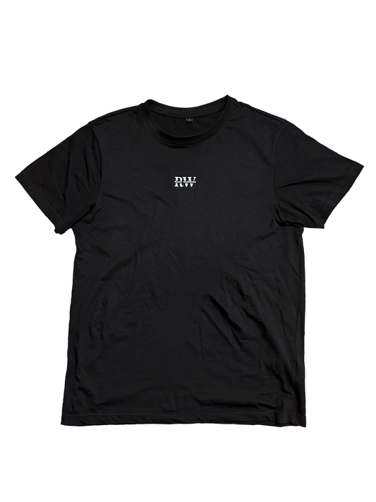 The Black Run It Straight Tee