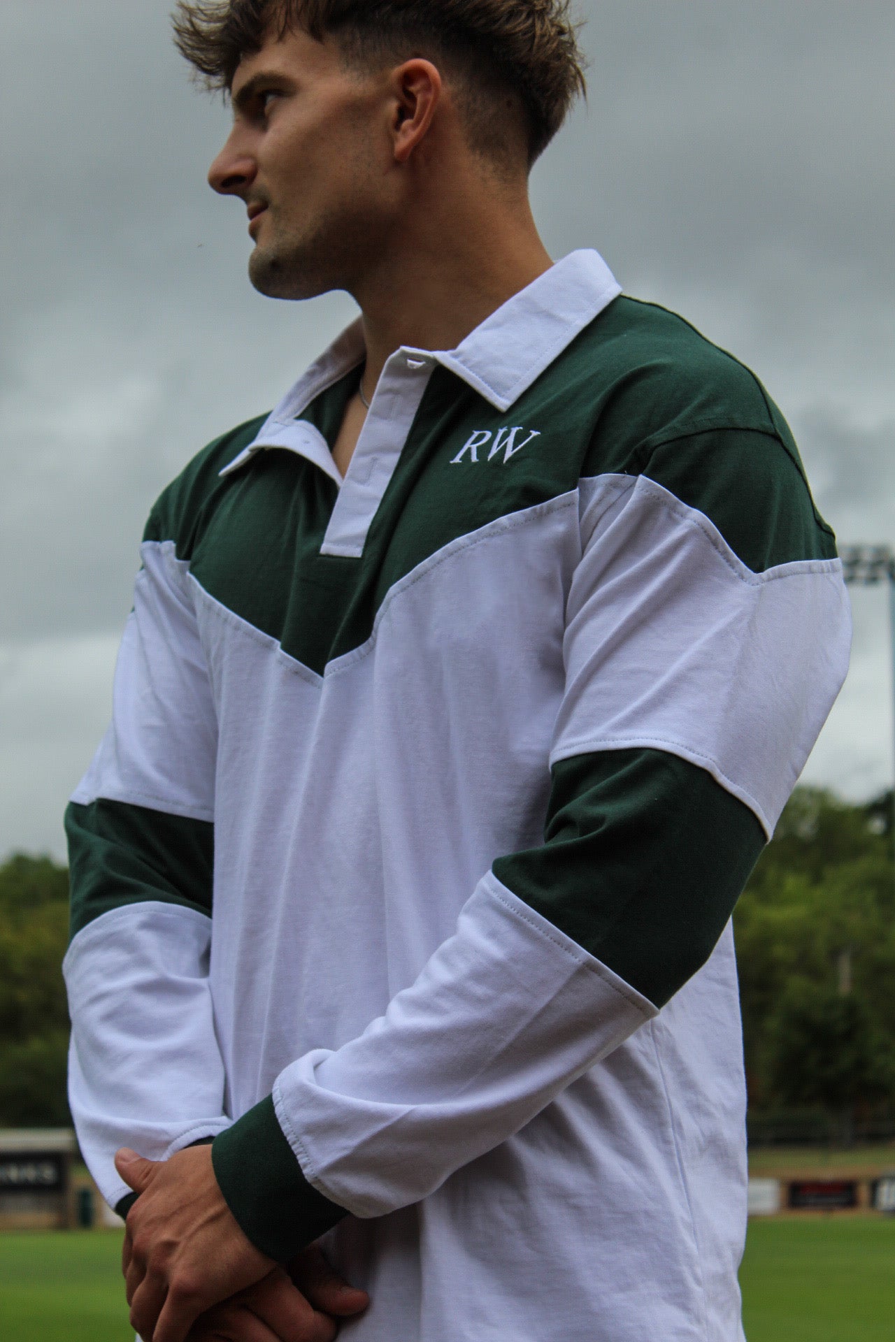 Green RW 001 Rugby Jersey