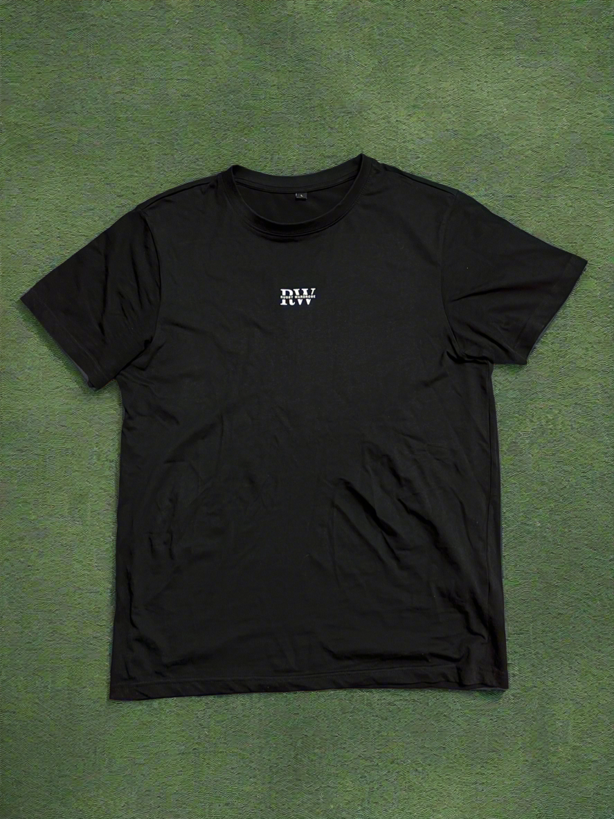 The Black Run It Straight Tee