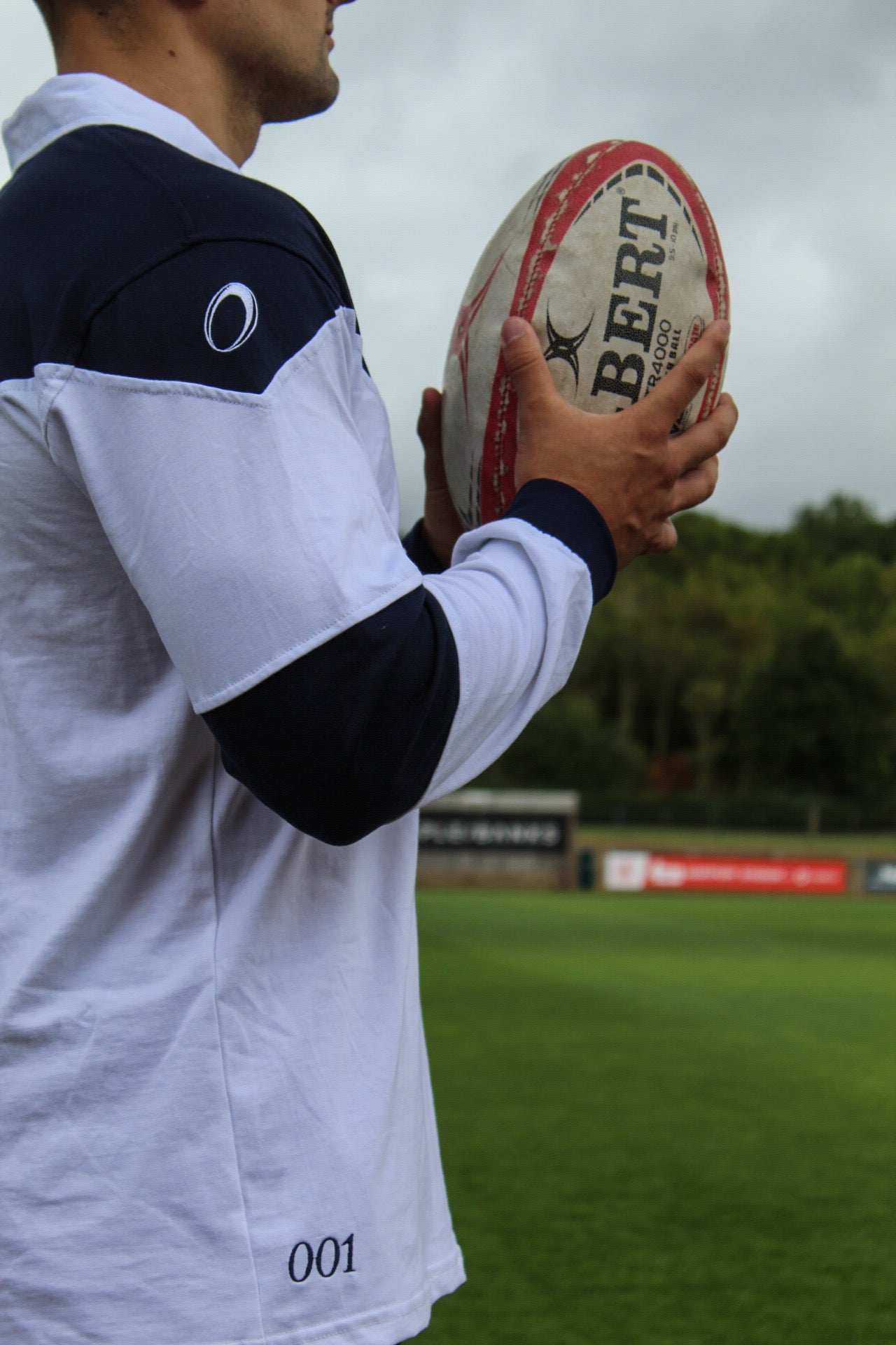 Navy RW 001 Rugby Jersey