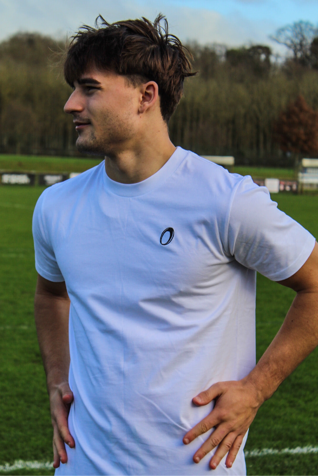 The Just Ball, White Tee