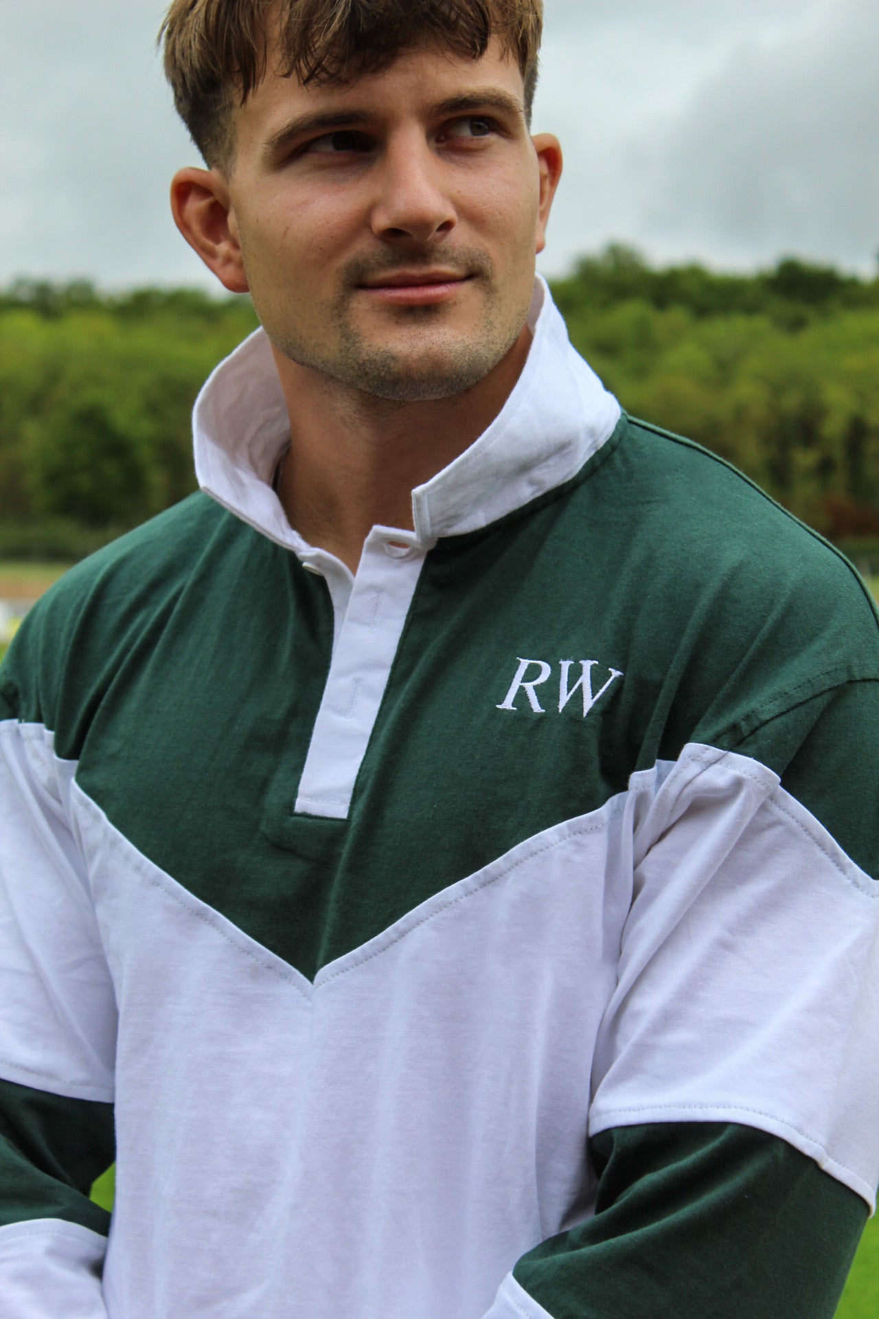 Green RW 001 Rugby Jersey