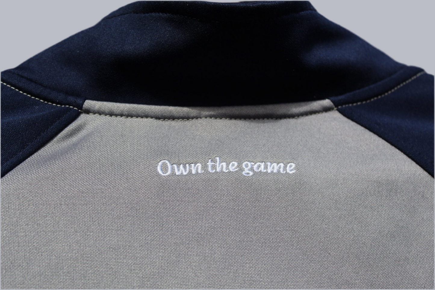 Space Blue & Grey Quarter-Zip