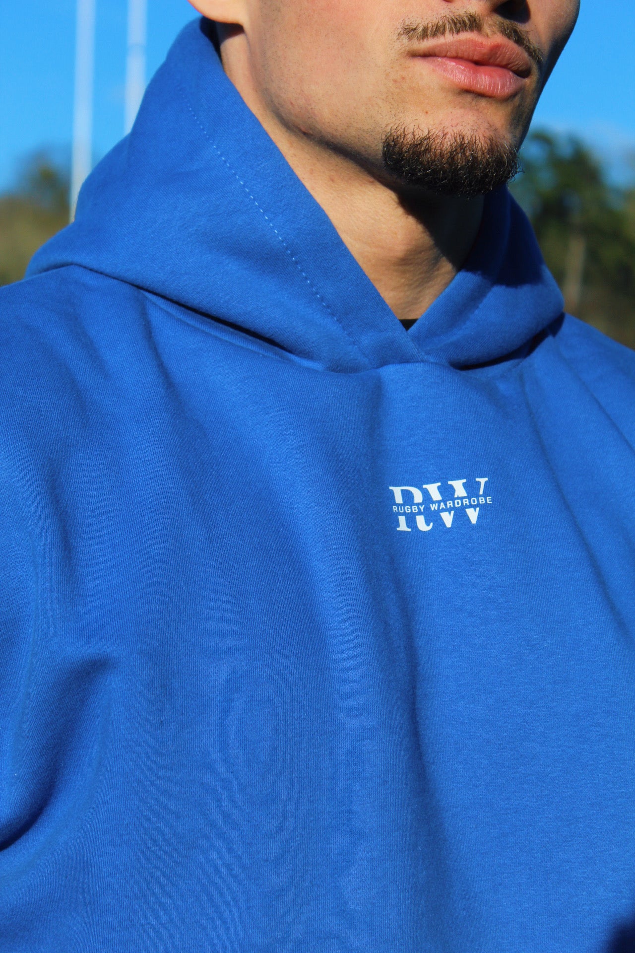 Represent Rugby Hoodie (Airforce Blue)