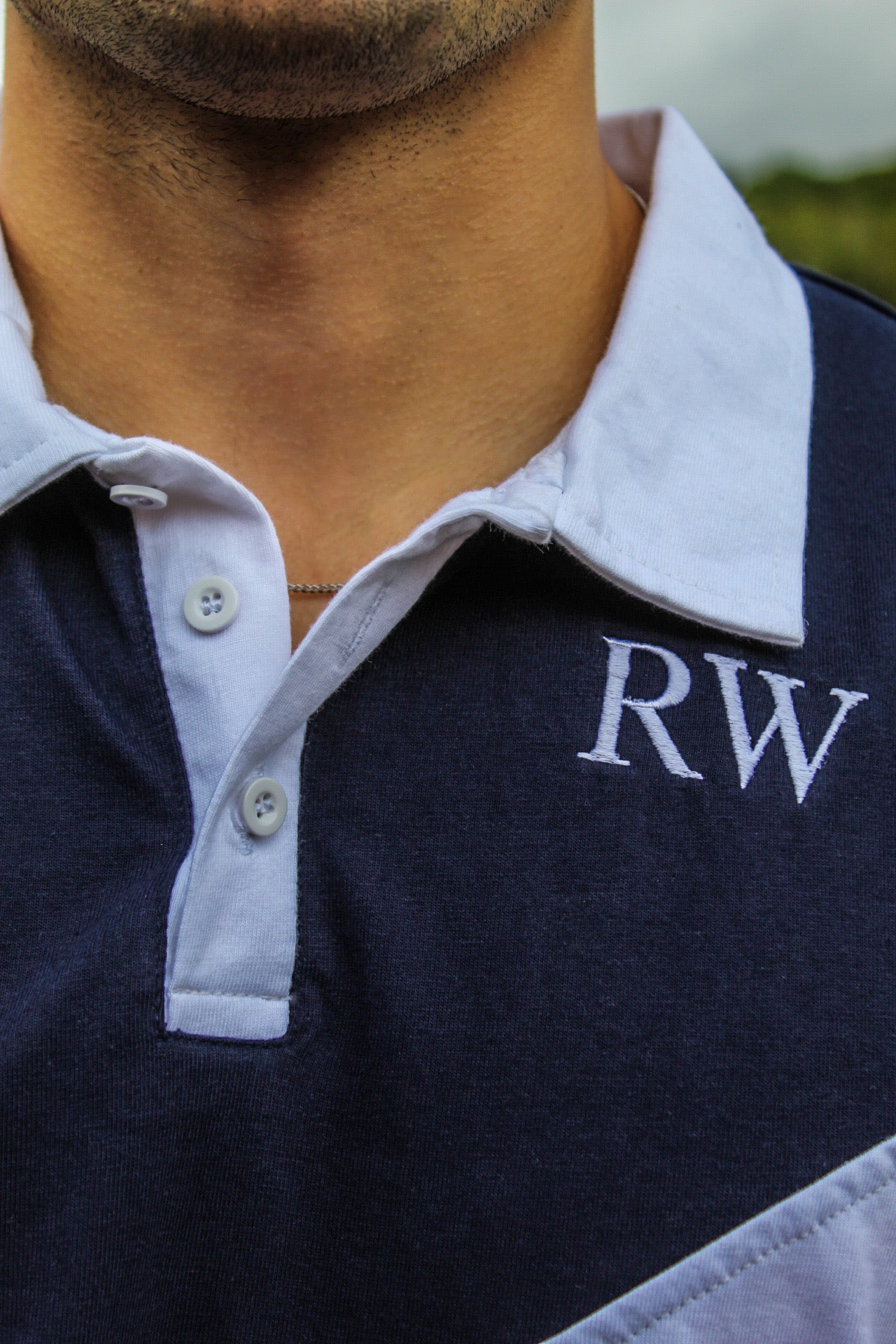 Navy RW 001 Rugby Jersey