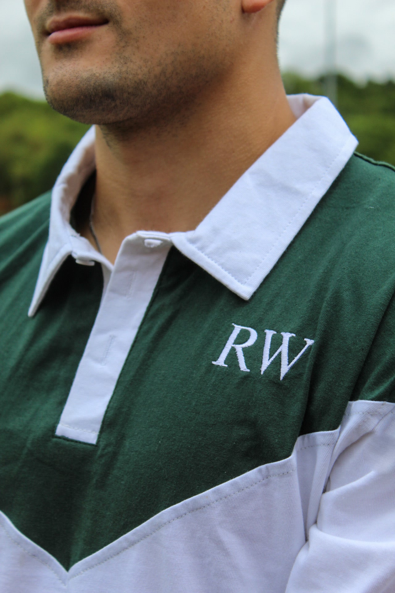 Green RW 001 Rugby Jersey