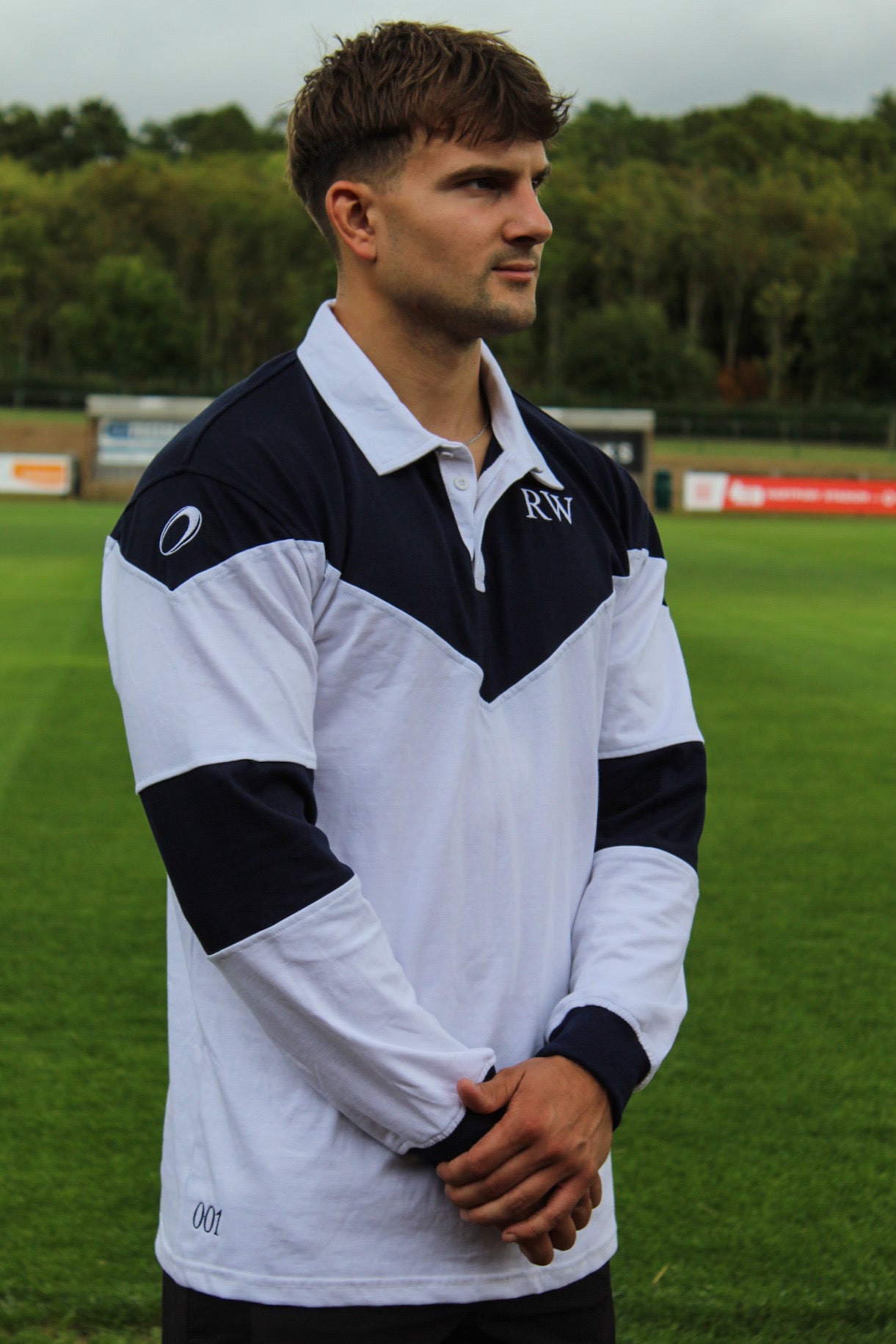 Navy RW 001 Rugby Jersey