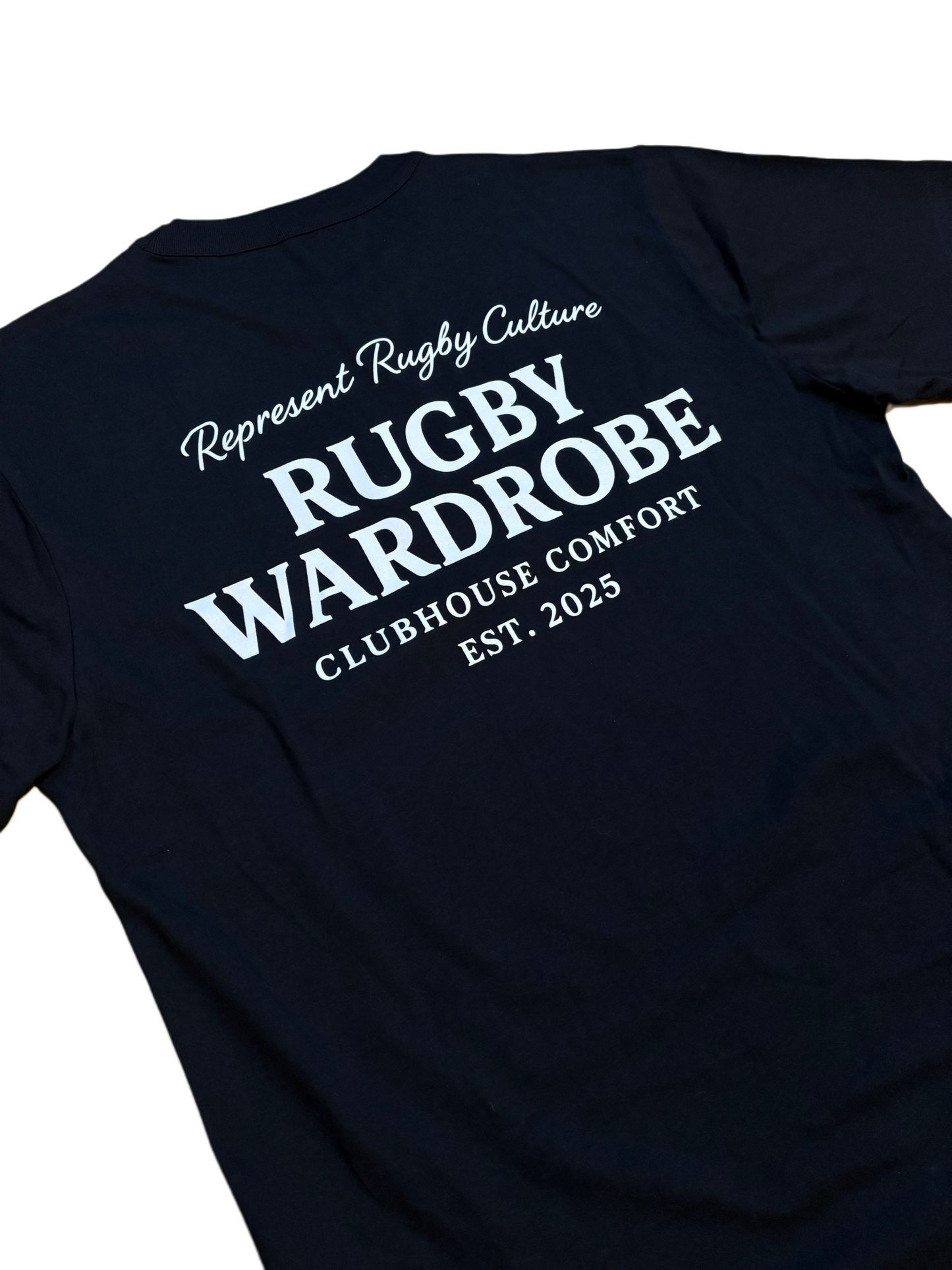 Classic Represent Rugby tee (Black)