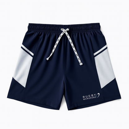 Kids Rugby Gym Shorts Navy Blue
