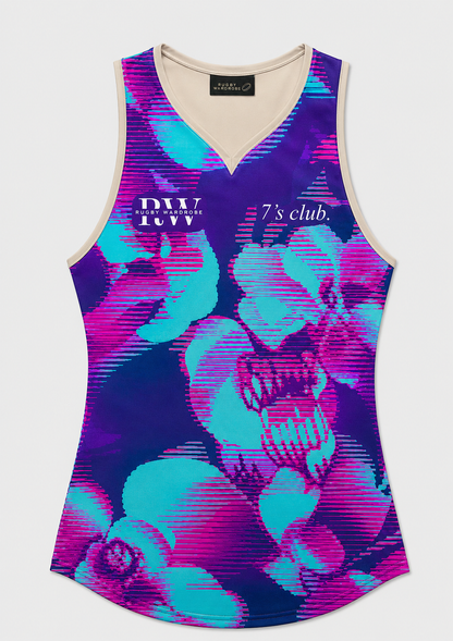 Women’s Rugby Training Vest | Galaxy Cloud Glitch