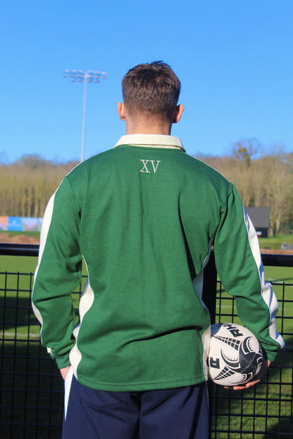 XV Rugby Jersey (Green/Cream)