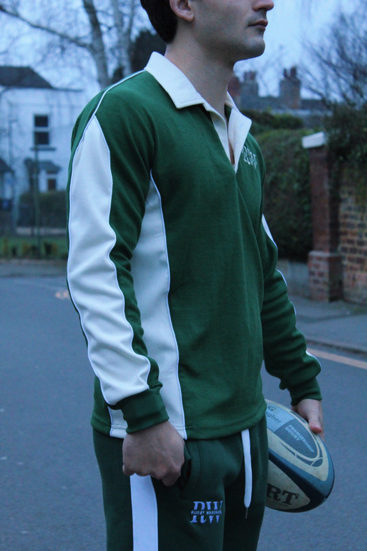 XV Rugby Jersey (Green/Cream)