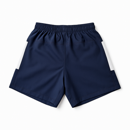 Kids Rugby Gym Shorts Navy Blue