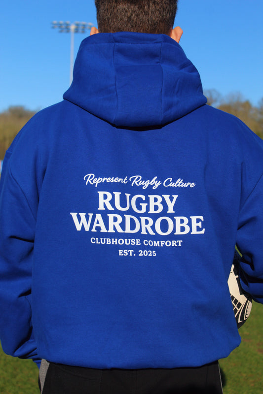 Represent Rugby Hoodie (Bright Blue)