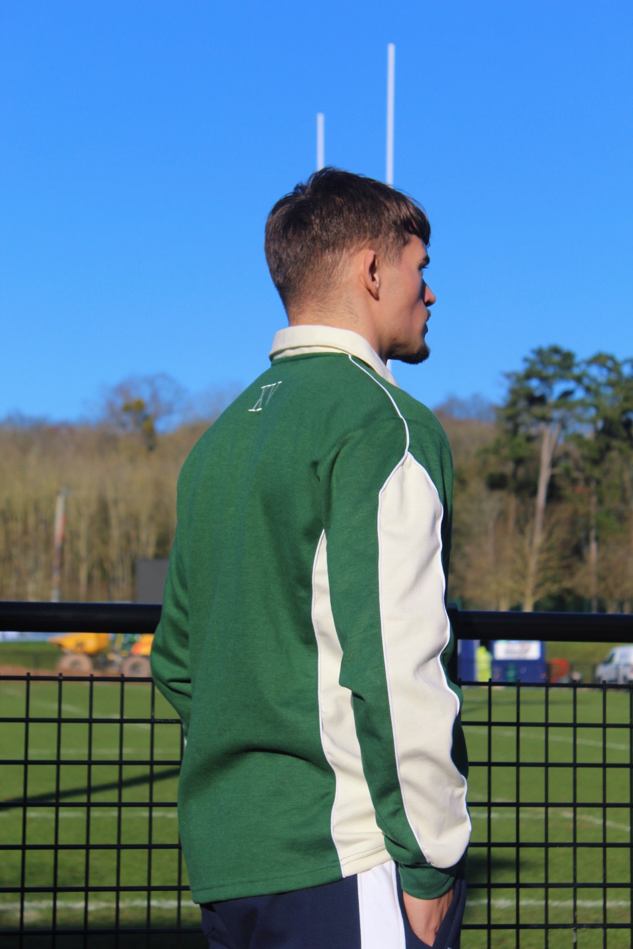 XV Rugby Jersey (Green/Cream)