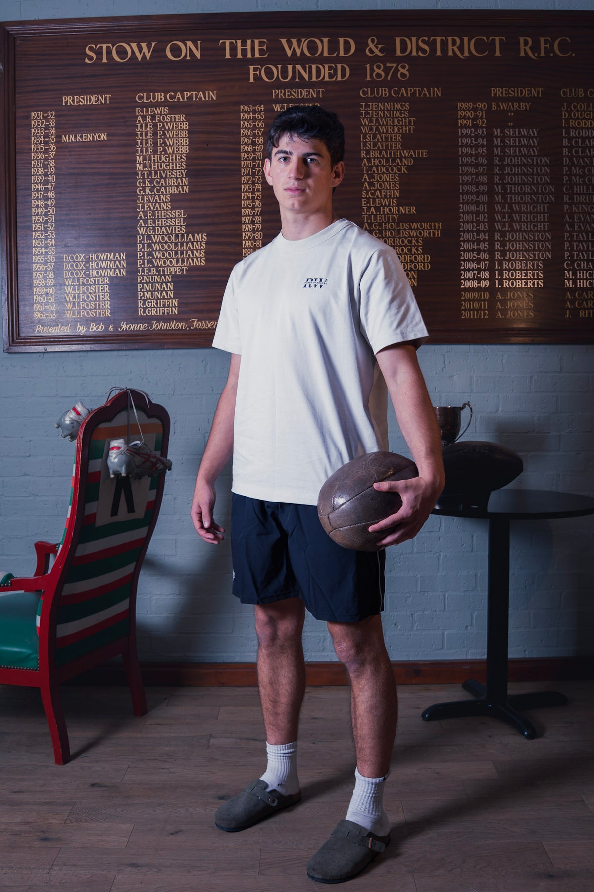 Art Of Tackling - Cream - Relaxed Fit Tshirt