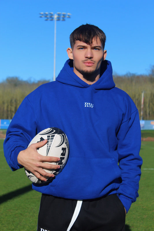 Represent Rugby Hoodie (Bright Blue)