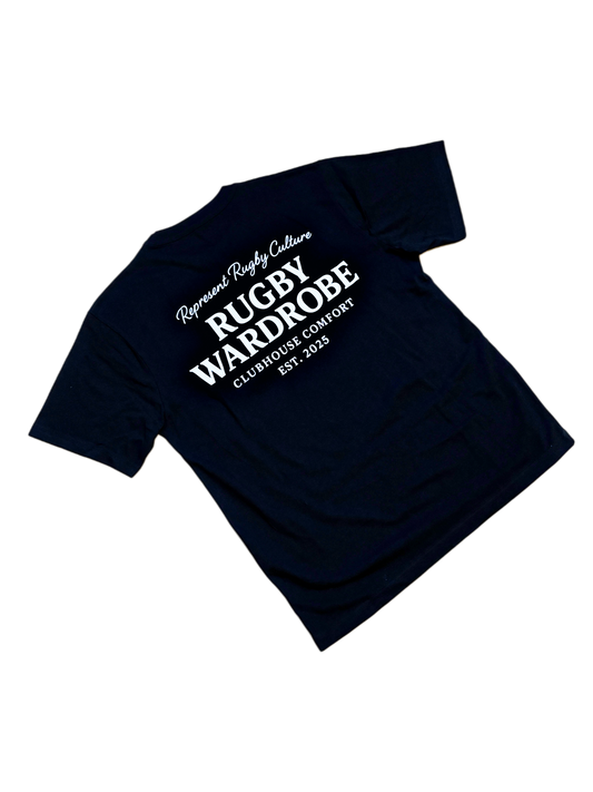 Classic Represent Rugby tee (Black)