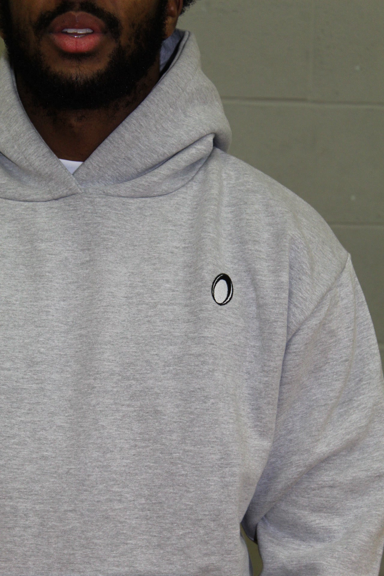 Ultra-Heavy Grey Origin Hoodie.