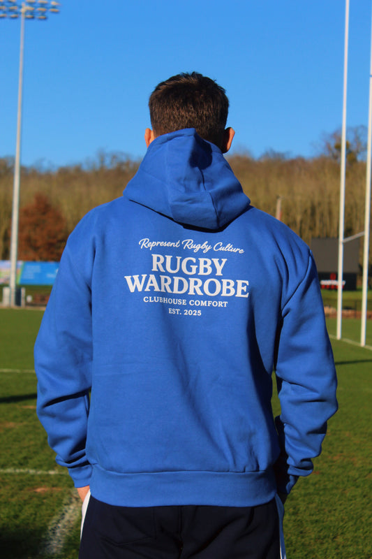 Represent Rugby Hoodie (Airforce Blue)
