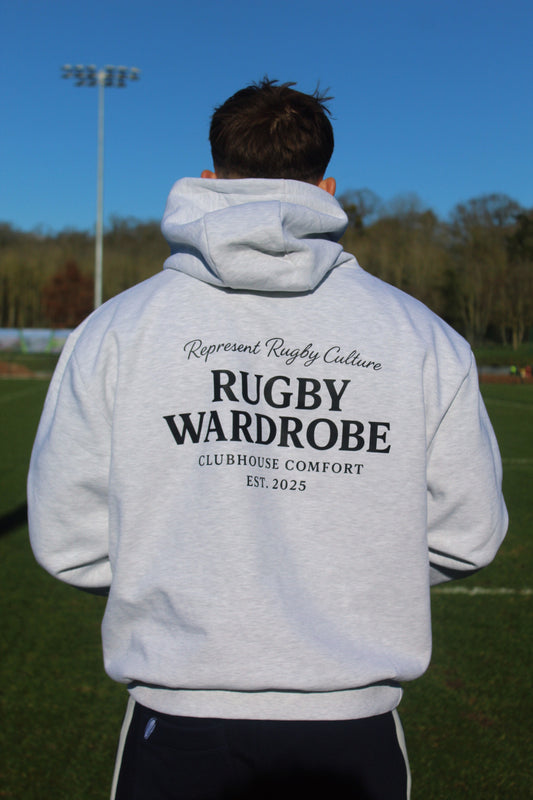 Represent Rugby Hoodie (Ash)