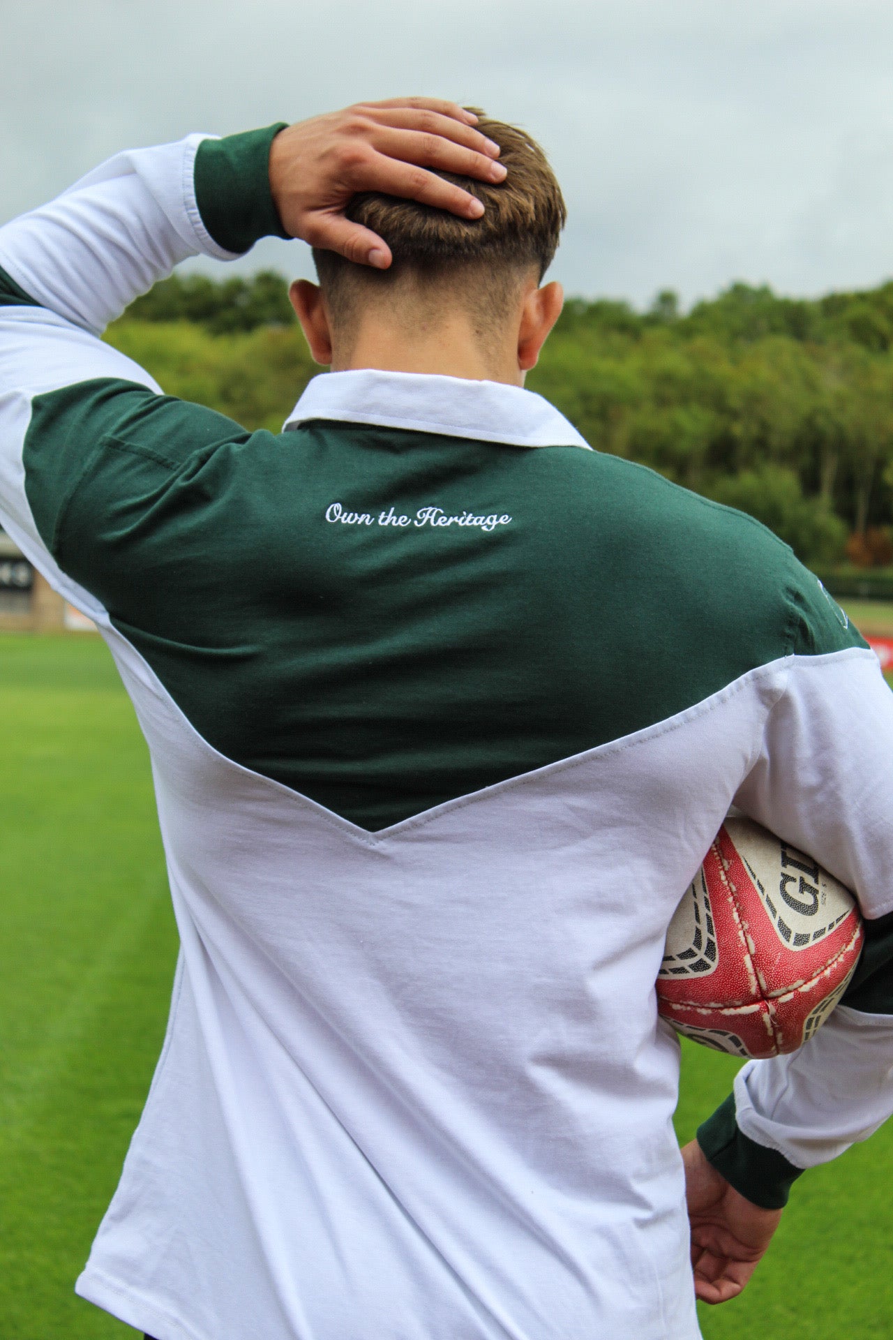 Green RW 001 Rugby Jersey