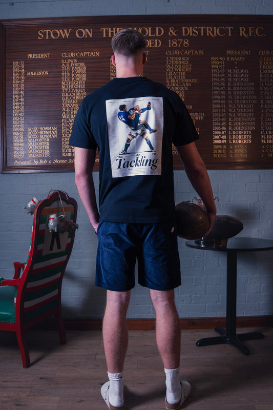 Art Of Tackling - Black - Relaxed Fit Tshirt