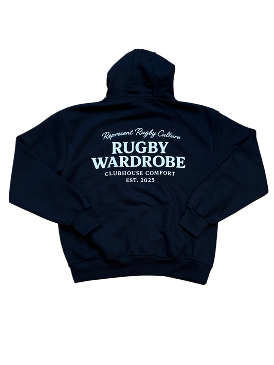 Represent Rugby Ultra heavy hoodie (Deep Black)