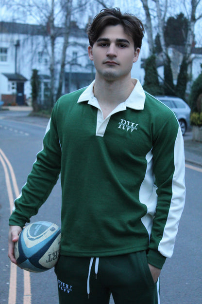 XV Rugby Jersey (Green/Cream)