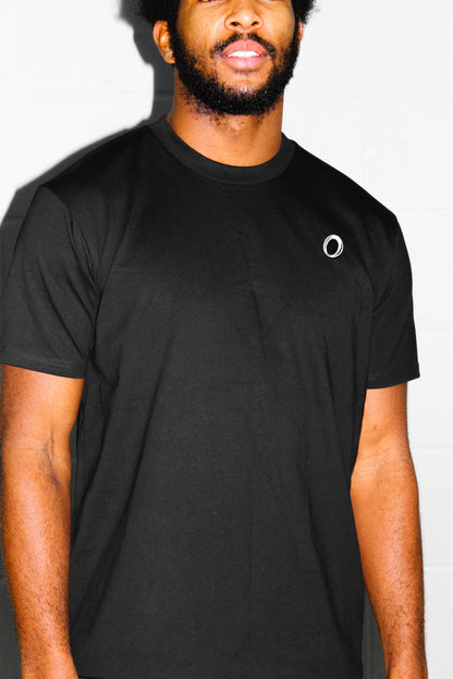 The Just Ball Tee Black/silver
