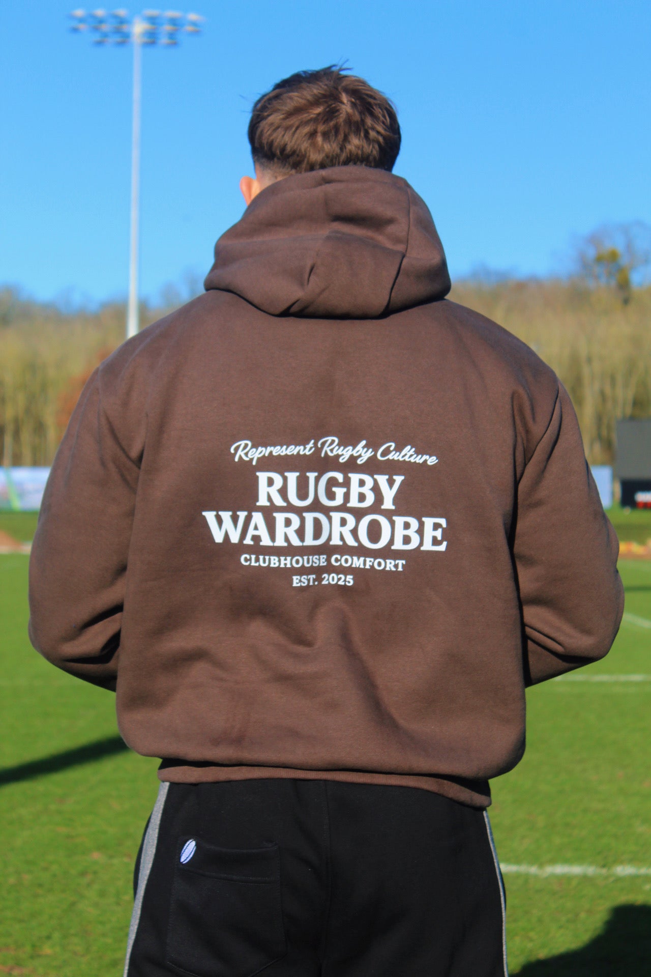 Rep Rugby Hoodie (Espresso)