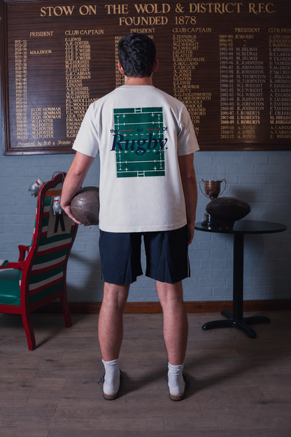 Art Of Rugby - Cream - Relaxed Fit Tshirt