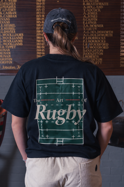 Art Of Rugby - Black - Relaxed Fit Tshirt