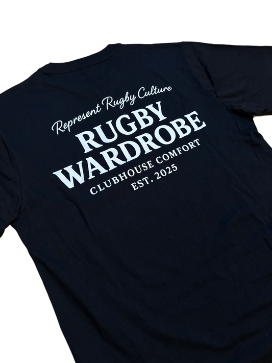 Classic Represent Rugby tee (Black)
